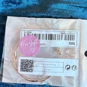 Free Small Gold-Colored Bracelet